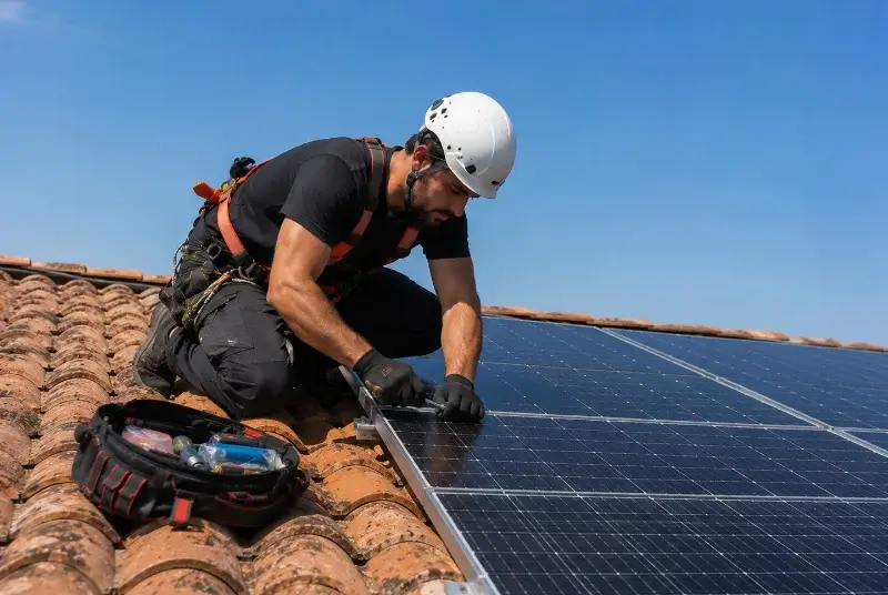Maintenance et monitoring de panneaux solaires à Chavannes-sur-Reyssouze